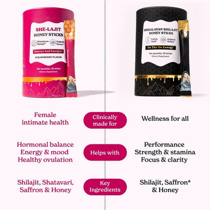 She-lajit™ Honey Sticks