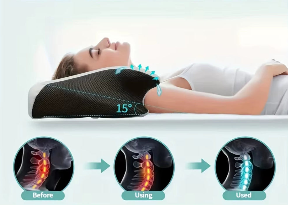 Ergonomic Cotton Snack Pillow with Comfortable Sleeping Design, Soft and Lightweight, Perfect for Side, Back and Abdominal Sleep
